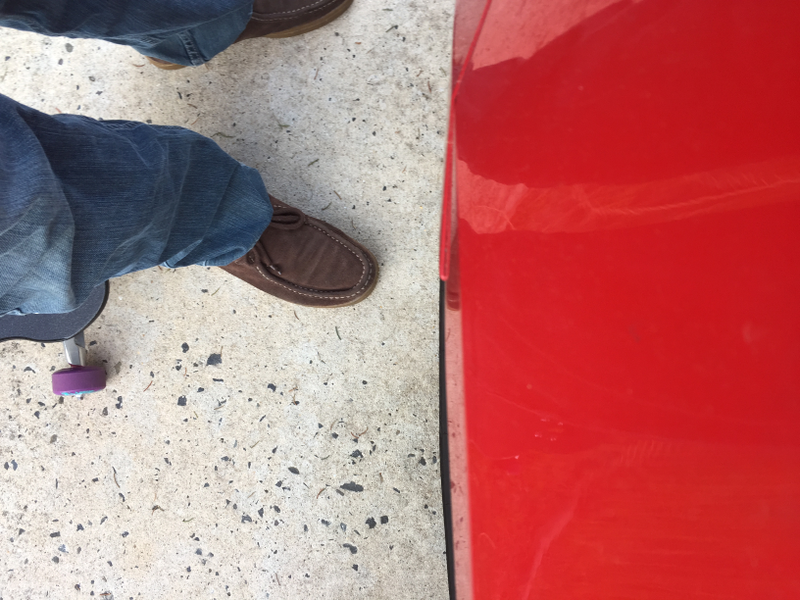 Another fine body work job from Toledo’s most skilled craftsmen.